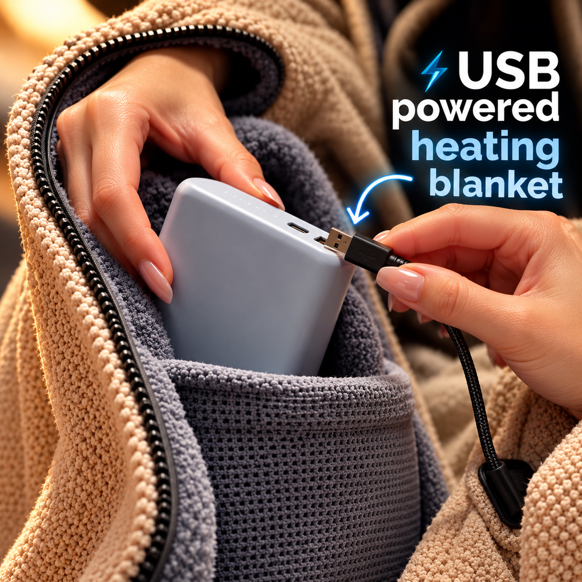 Warm Waves Heating Blanket
